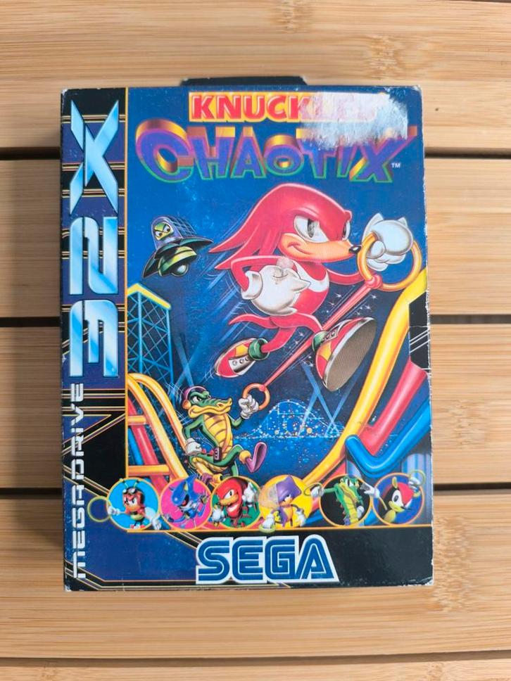 Knuckles Chaotix - Sega Megadrive 32x, Games en Spelcomputers, Games | Sega, Gebruikt, Mega Drive, Ophalen of Verzenden