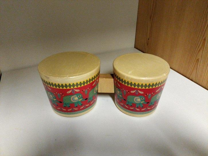 Bongo jouet enfant, Muziek en Instrumenten, Percussie, Gebruikt, Ophalen