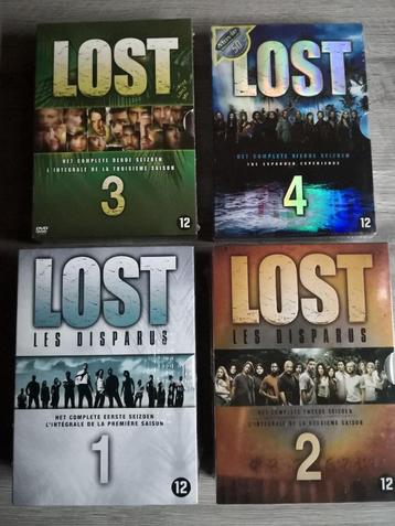 dvd boxen set Lost - complete reeksen 1,2,3,4  beschikbaar voor biedingen