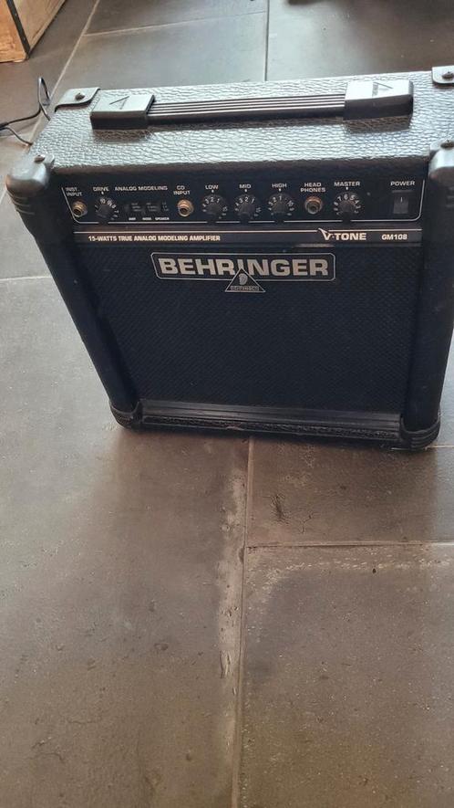 Amplificateur Behringer GM108, Musique & Instruments, Amplis | Basse & Guitare, Utilisé, Guitare, Enlèvement