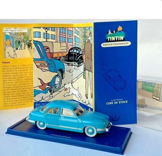 Kuifje auto_55 De Panhard taxi "Cokes in voorraad", Boeken, Stripverhalen, Zo goed als nieuw, Complete serie of reeks, Ophalen of Verzenden