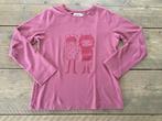 FILOU, framboos roze longsleeve maat 8 / 128, Meisje, Ophalen of Verzenden, Zo goed als nieuw, Shirt of Longsleeve