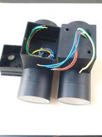 12 GRÖNSPÖT IKEA boven/onder zwarte wandlampen, Huis en Inrichting, Lampen | Vloerlampen, Ophalen