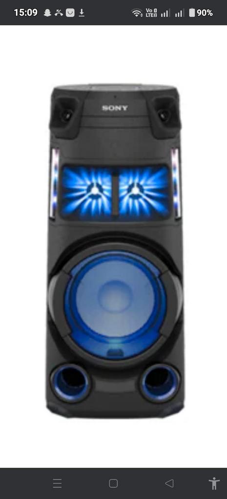 Sony MHC-V43D all in 1 high power audio systeem, Audio, Tv en Foto, Luidsprekerboxen, Zo goed als nieuw, Sony, Ophalen