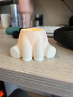 3D printed candle holder, Wit, Ophalen of Verzenden, Zo goed als nieuw, Kaars
