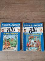 2 Strips Suske en Wiske 'Plus' (1988), Willy Vandersteen, Ophalen of Verzenden, Zo goed als nieuw, Meerdere stripboeken