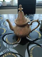 Théière marocaine en étain, Ophalen