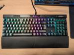Clavier mécanique gaming Corsair K70 MK.2 - AZERTY FR, Gebruikt, Verzenden, Azerty, Bedraad