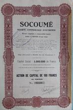 SOCOUEME - Société Commerciale d'Outremer - Libenge - 1925, Ophalen of Verzenden, 1920 tot 1950, Aandeel