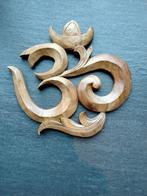 Om, Aum symbool, hout, hout, Azië, India, handgemaakt, Nieuw, Ophalen of Verzenden