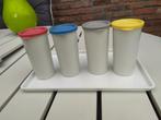 Vintage TUPPERWARE drinkbekers/ snackbekers, Huis en Inrichting, Ophalen of Verzenden