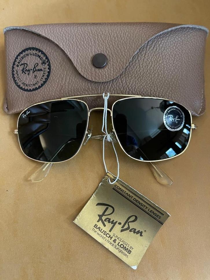 Vintage B&L Ray-Ban zonnebril Explorer 58mm NOS W0962 E2, Handtassen en Accessoires, Zonnebrillen en Brillen | Heren, Nieuw, Zonnebril