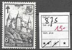 BELGIE  N  875  X1, Ophalen of Verzenden, 1 plakker, Met plakker, Europa