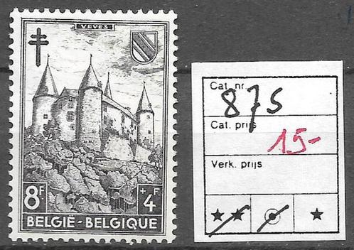 BELGIE  N  875  X1, Postzegels en Munten, Postzegels | Europa | België, 1 plakker, Europa, Met plakker, Ophalen of Verzenden