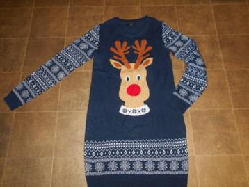 Toffe kerst-jurk of lange trui / Maat M beschikbaar voor biedingen