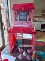 Barbie huis plus accessoires, Ophalen, Zo goed als nieuw