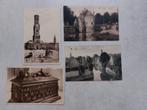 lot 4 oude postkaarten van Brugge, Verzamelen, Verzenden