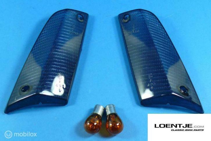 zwarte knipperlichtglazen bmw e21 315 316 318 320 323i, Auto-onderdelen, Verlichting, BMW, Gebruikt, Ophalen of Verzenden