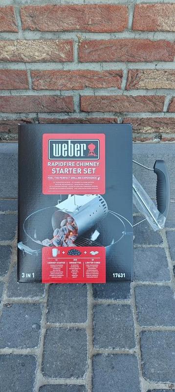 Weber BBQ-starterset beschikbaar voor biedingen