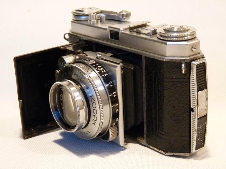 retro Kodak Retina 1a, (015) Retina-Xenar 2.8/50mm 1951, Audio, Tv en Foto, Fotocamera's Analoog, Gebruikt, Compact, Kodak, Ophalen of Verzenden