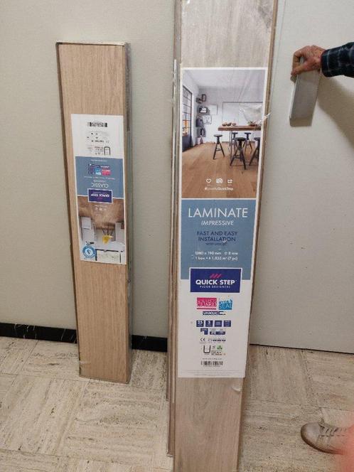 Parquet Quickstep, Doe-het-zelf en Bouw, Vloerdelen en Plavuizen, Nieuw, Laminaat, Hout, 50 tot 150 cm, 10 tot 30 cm, Ophalen