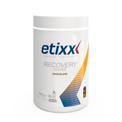 2 potten: Etixx Recovery Shake Chocolade Poeder 1,5kg, Sports & Fitness, Produits de santé, Wellness & Bien-être, Neuf, Enlèvement ou Envoi