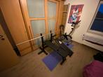 Bench/banc de musculation, Sports & Fitness, Appareils de fitness, Enlèvement ou Envoi, Comme neuf, Pectoraux, Couché