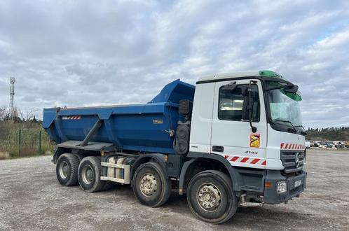 Mercedes-Benz Actros 4144 8x4 Camion Benne, Auto's, Vrachtwagens, Particulier, Mercedes-Benz, Diesel, Euro 4, 2 deurs, Handgeschakeld