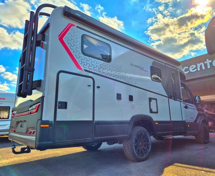 Dethleffs Globebus Performance 4x4 op VW Crafter, Caravans en Kamperen, Mobilhomes, Bedrijf, tot en met 3, Buscamper of Camperbus
