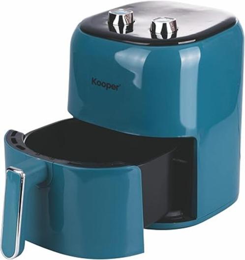 Kooper Airfryer.Luchtfriteuse, 1400 W, blauwgroen.NIEUW, Huis en Inrichting, Keuken | Keukenbenodigdheden, Nieuw, Ophalen of Verzenden