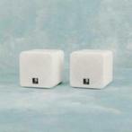 4 Inch dual cone mini luidsprekerbox Wit, Enlèvement ou Envoi, Neuf
