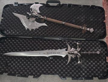 World of Warcraft replica frostmourne en shadowmourne beschikbaar voor biedingen