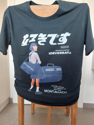 T-shirt Harajuku nouvelle taille M