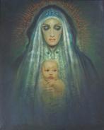 ROGER VAN BELLEGHEM / MOEDERSCHAP / OLIEVERF / 120x100cm KAD, Enlèvement