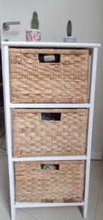 Kast met mandjes, 3 of 4 laden, Ophalen, Zo goed als nieuw