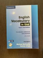 English Vocabulary in Use Upper-intermediate, Boeken, Ophalen of Verzenden, Nieuw, Hoger Onderwijs