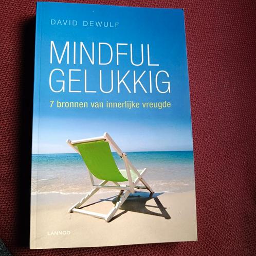 David Dewulf - Mindful gelukkig, Livres, Psychologie, Comme neuf, Enlèvement ou Envoi