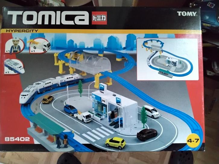 LOT TOMICATREINEN en TOEBEHOREN, Verzamelen, Speelgoed, Zo goed als nieuw, Ophalen