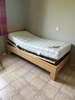 Lit 1 personne premium, Huis en Inrichting, Slaapkamer | Bedden, Ophalen, 90 cm, Eenpersoons, Bruin