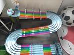 Hotwheels Mario regenboog racebaan met extra auto's, Kinderen en Baby's, Ophalen of Verzenden, Zo goed als nieuw, Racebaan