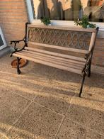 Ancien banc restauré 125x60x82cm ht, Enlèvement, Comme neuf