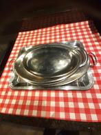 Dienschalen. Inox en verzilverd., Ophalen of Verzenden
