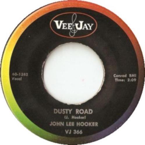 John Lee Hooker‎ — Dusty Road - « Blues - Swinger R&B », CD & DVD, Vinyles Singles, Utilisé, Single, Jazz et Blues, 7 pouces, Enlèvement ou Envoi