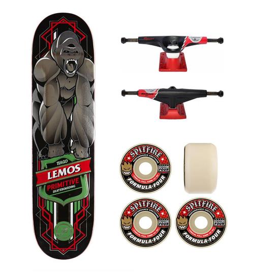 Skate Primitive Tiago Lemos Gorilla Deck Pro-model, Sport en Fitness, Skateboarden, Zo goed als nieuw, Skateboard, Ophalen of Verzenden