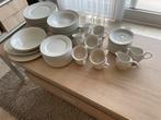 Nieuw Wit Servies en koffieservies  12 pers, Ophalen, Nieuw, Bord(en)