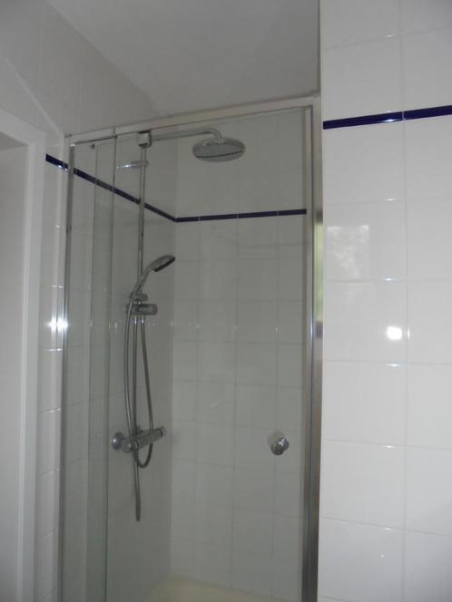 Allibert porte de douche réglable 78-91x190cm, Huis en Inrichting, Badkamer | Badkamermeubels, Gebruikt, Overige typen, 150 tot 200 cm