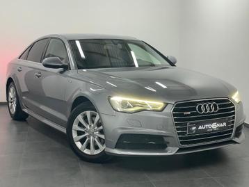 Audi A6 2.0 TDi S line - Navi - Camera - Cuir - Euro 6b beschikbaar voor biedingen