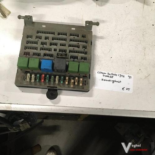 Citroen BX 1.9 TD 1993 Wagennr 2400038   Zekeringkast, Auto-onderdelen, Elektronica en Kabels, Gebruikt, Ophalen of Verzenden