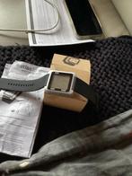 uurwerkmet zwarte riem, Kleding | Heren, Riemen en Ceintuurs, Ophalen, Zo goed als nieuw
