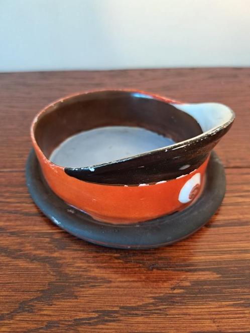 Authentique Pot à Raser – Russie Impériale, vers 1880, Antiek en Kunst, Antiek | Porselein, Ophalen of Verzenden